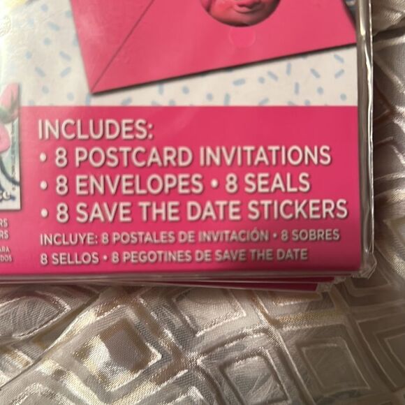 Trolls Pack of 8 Party Invitations with Envelopes - Picture 4 of 5